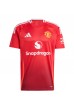 Manchester United Alejandro Garnacho #17 Fotballdrakt Hjemme Klær 2024-25 Korte ermer